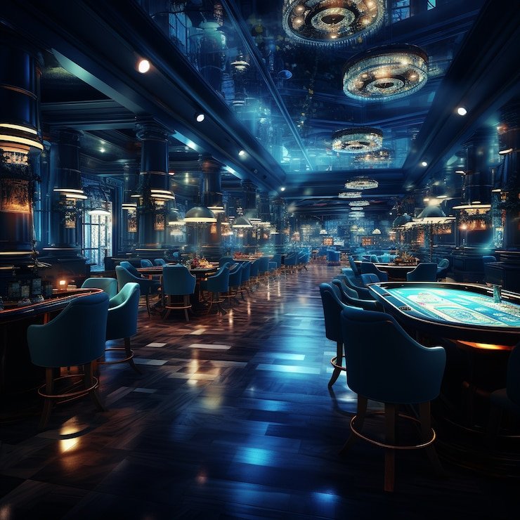 Live baccarat table within The Great Icescape studio Live baccarat table view with dealer, cards, and betting interface